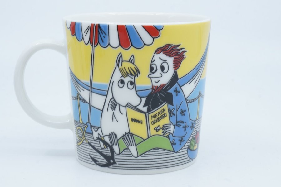 Muminmugg Snorkfröken och Poeten / Moomin Mug Snorkmaiden and the Poet