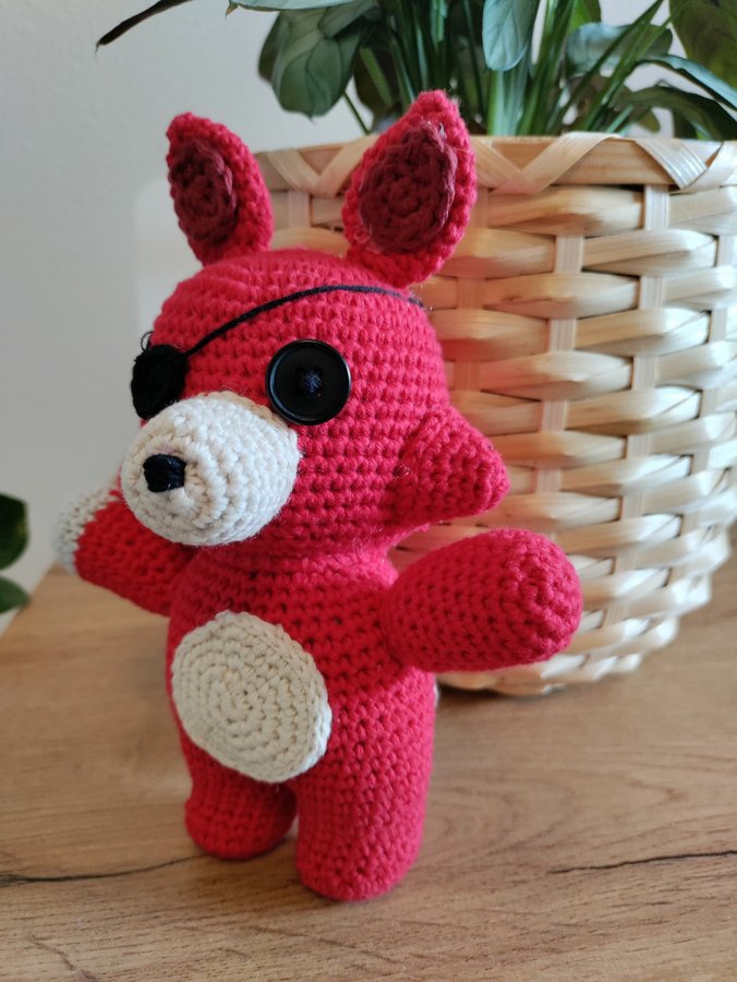 Foxy FNAF - amigurumi