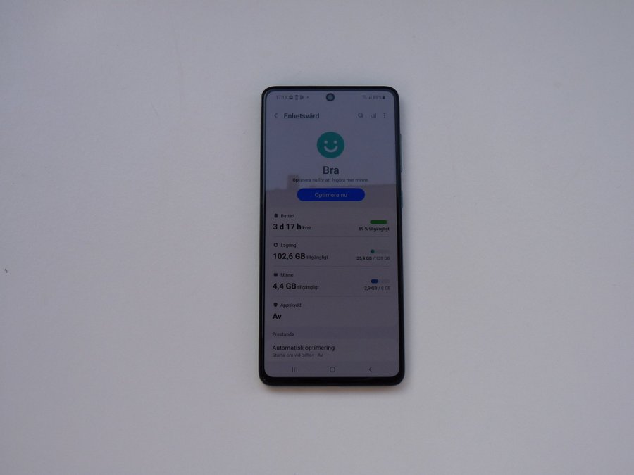 Samsung Galaxy A71 128GB-Duos-Olåst