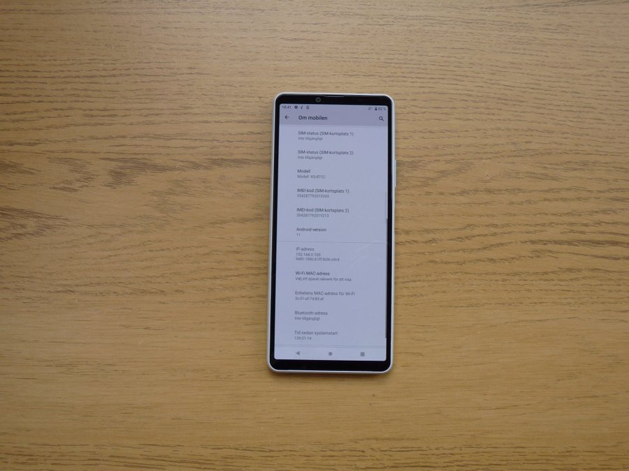 Sony Xperia 10 III 5G 6/128GB-Olåst