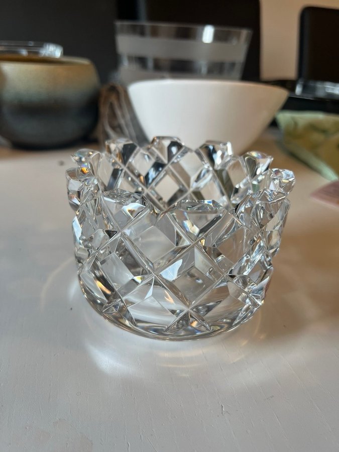 ORREFORS crystal bowl Sofiero by Gunner Cyrén