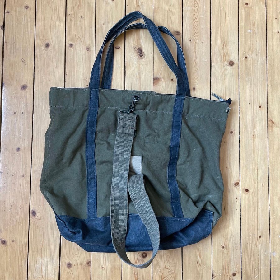 Re-Made Vintage Army Canvas Totebag