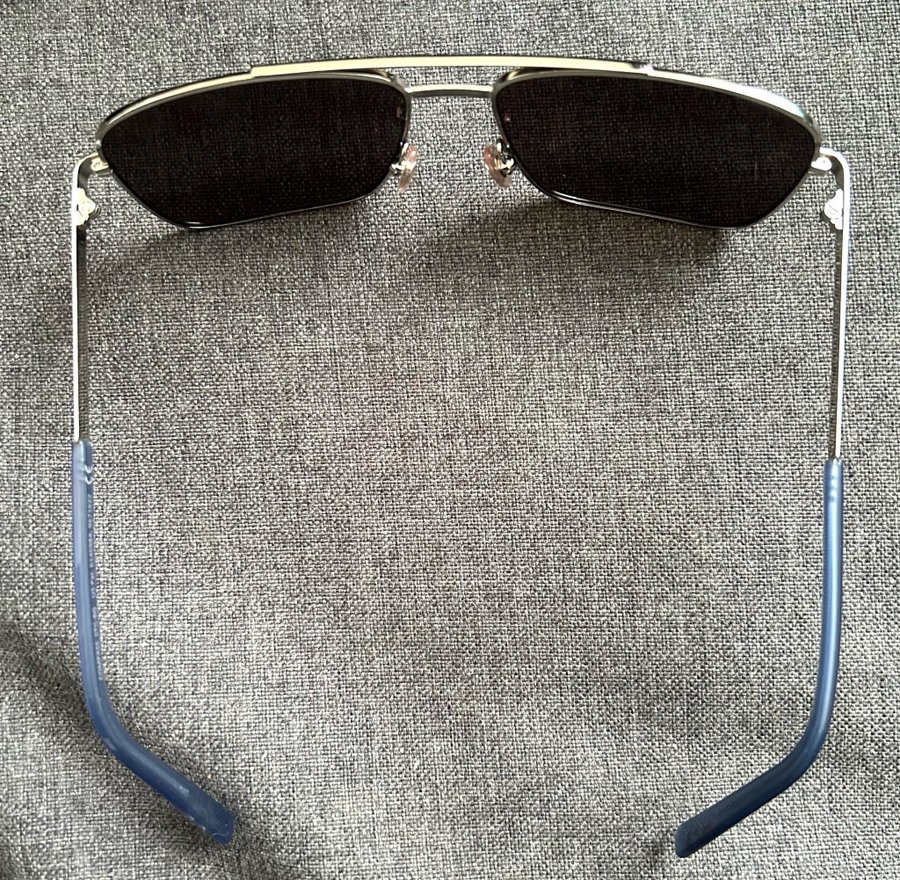 Maui Jim solglasögon aviator model compass silver och grå