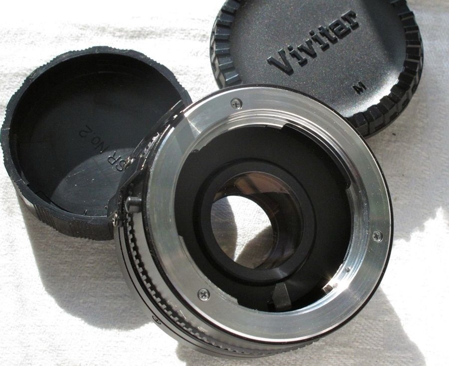 Vivitar MC 2x teleconverter för Minolta MD i toppskick!