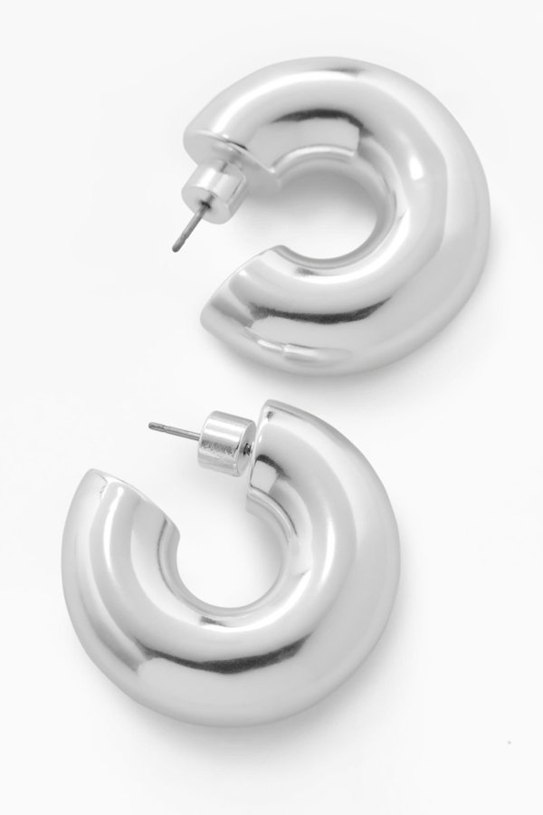 COS unisex chunky hoop earrings