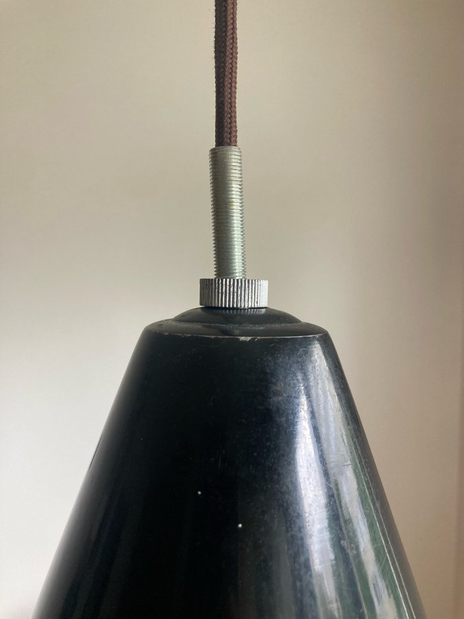 Vintage industriell taklampa