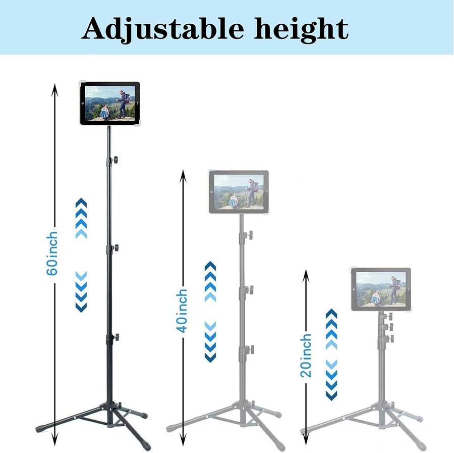 [Ny] Ställ stativ för ipad och android Surfplatta mikrofonstativ golvstativ