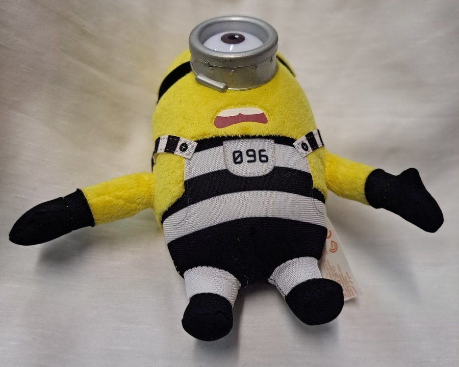 Despicable Me 3 Jail Minion Tom Soft Toy plush doll