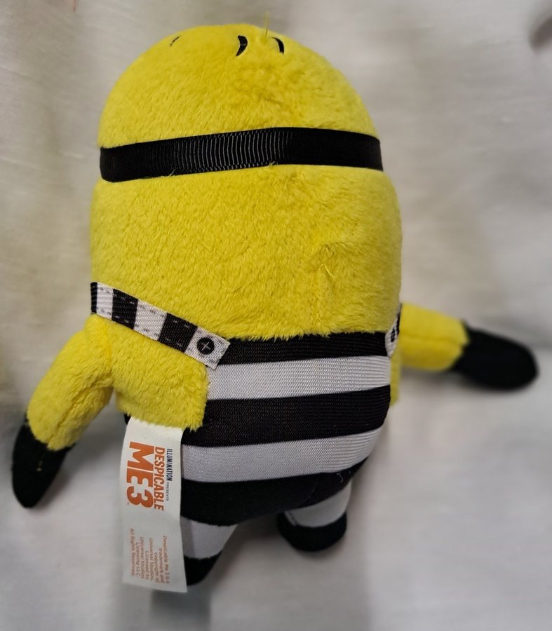 Despicable Me 3 Jail Minion Tom Soft Toy plush doll