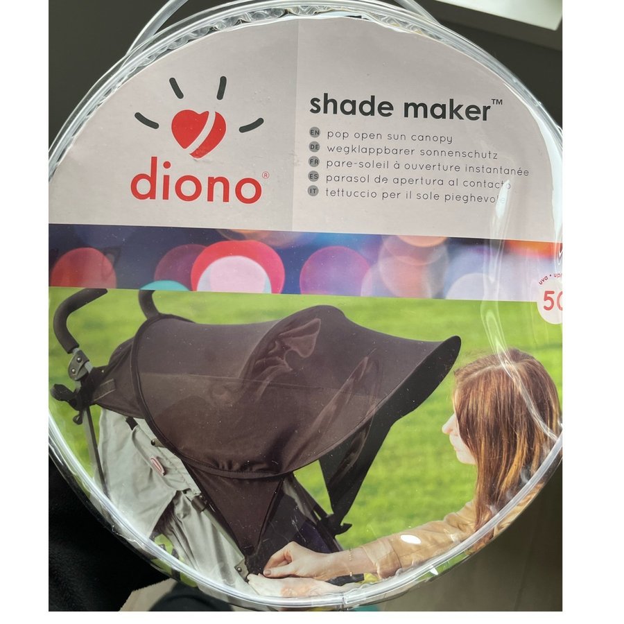 Solskydd för barnvagn/ Diono shade maker