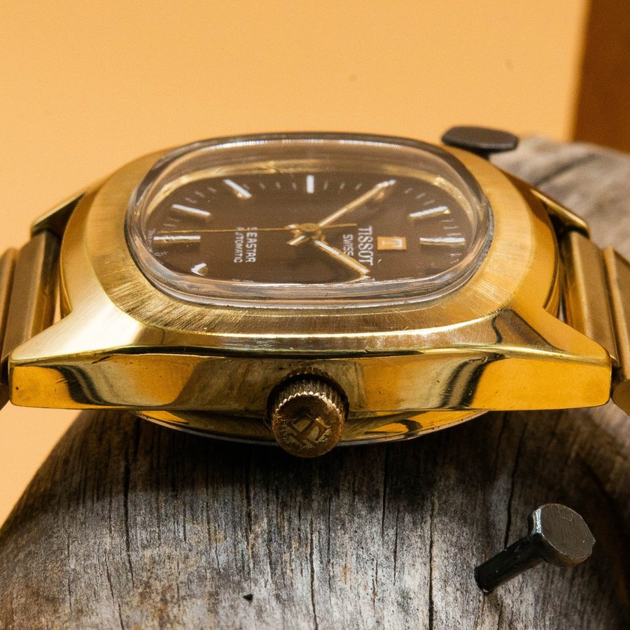 Tissot Seastar Automatic gulddoublé 1970-tal Swiss