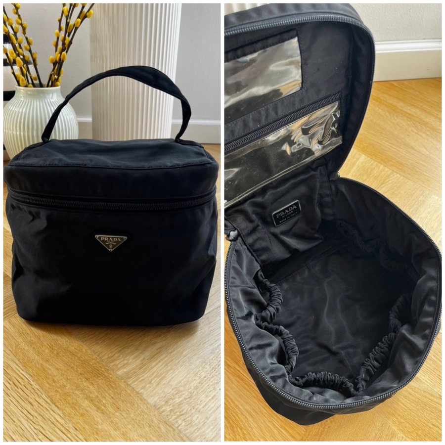 Tessuto nylon vanity bag