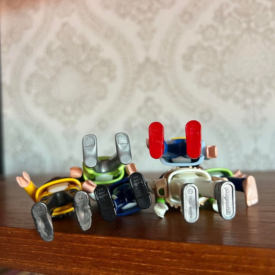 Diverse Playmobil gubbar/figurer • Lek Retro Plast Leksaker Figurer