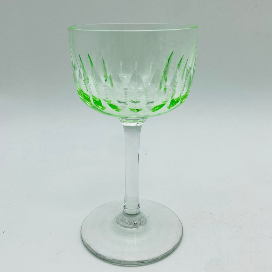 Glas 5 Ulle gröna glas tidigt 1900-tal