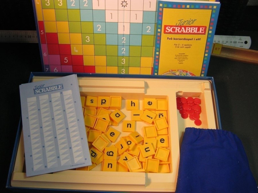 Junior Scrabble (Sv) Spears games 1995 Komplett