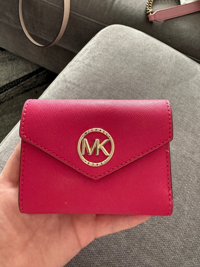 Michael Kors Rosa Äkta Läder Plånbok