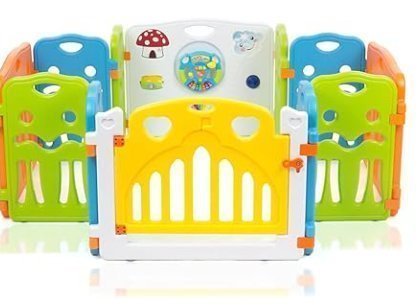 Baby Vivo playpen baby barrier crawling safety gate for children