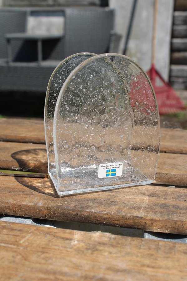 Lindshammar | Handgjord Servetthållare av Glas