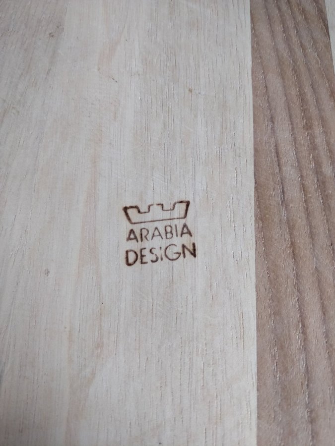 Stor träskål Arabia design vintage