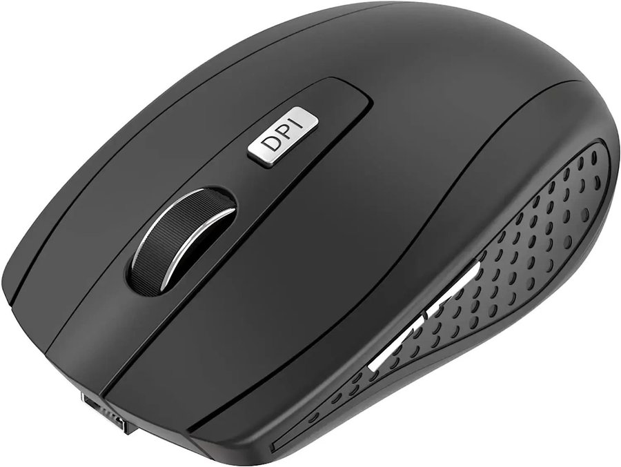 Trådlös mus Silent Mouse 24G bärbar mus Justerbar DPI-nivå för bärbara datorer