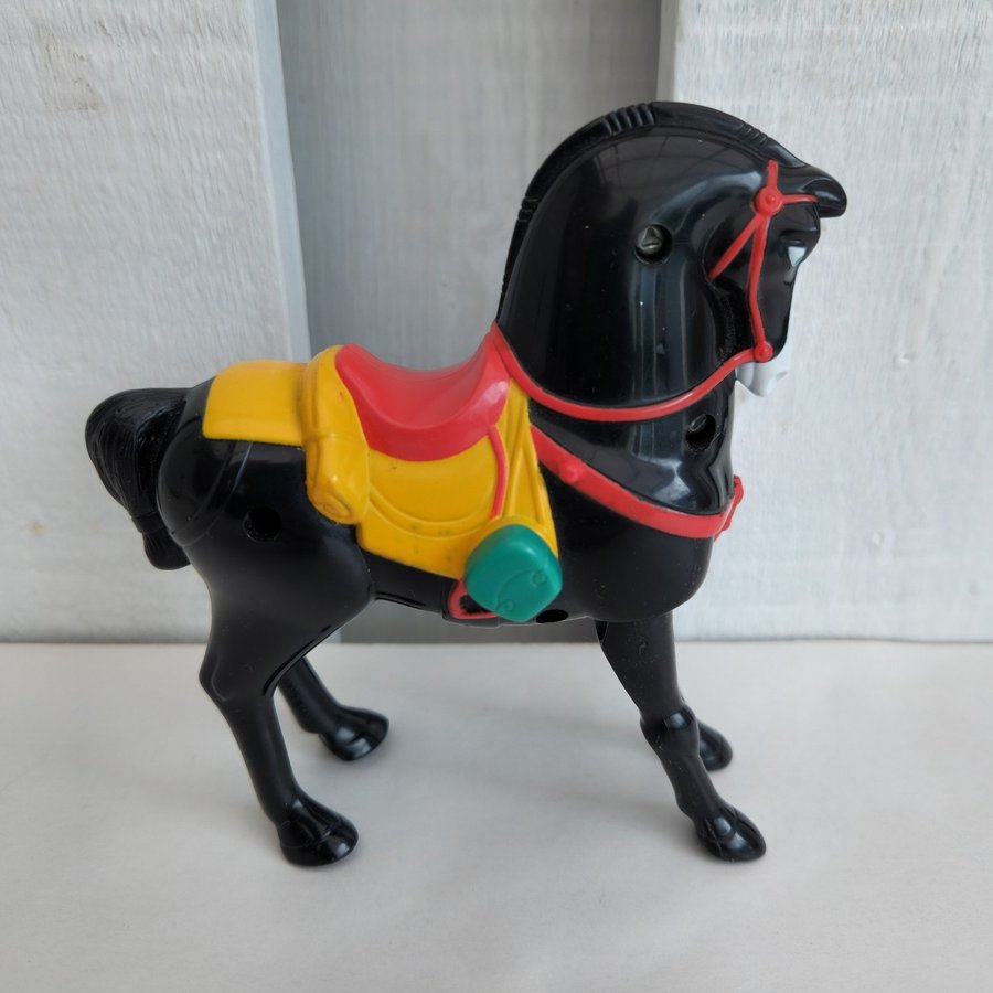 Vintage 90's McDonald's Toy Horse From Mulan "Khan" Wind Up