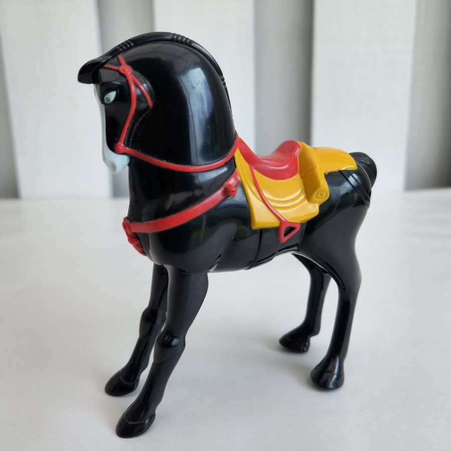 Vintage 90's McDonald's Toy Horse From Mulan "Khan" Wind Up