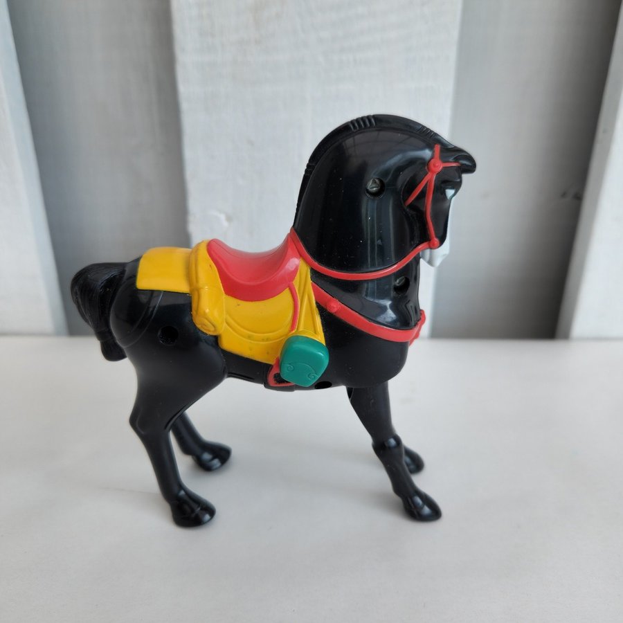 Vintage 90's McDonald's Toy Horse From Mulan "Khan" Wind Up