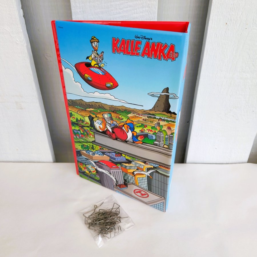 Walt Disney's Kalle Anka  Co Comic Book Holders (Lot of 3)