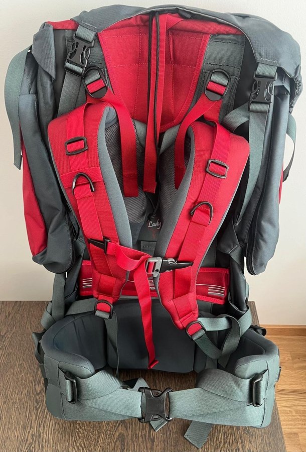 Bergans Alpinist Lady 100L ryggsäck - bra för långa vandringar med mycket last!