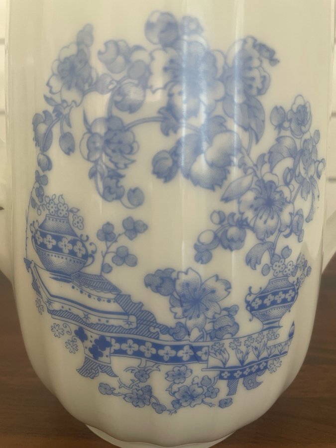 Kaffeservis 20 delar kaffekopp fat assiett kanna sockerskål Bavaria China Blau