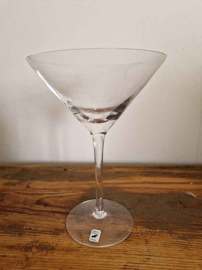 Cocktailglas Martini glas Älghults glasbruk RETRO VINTAGE