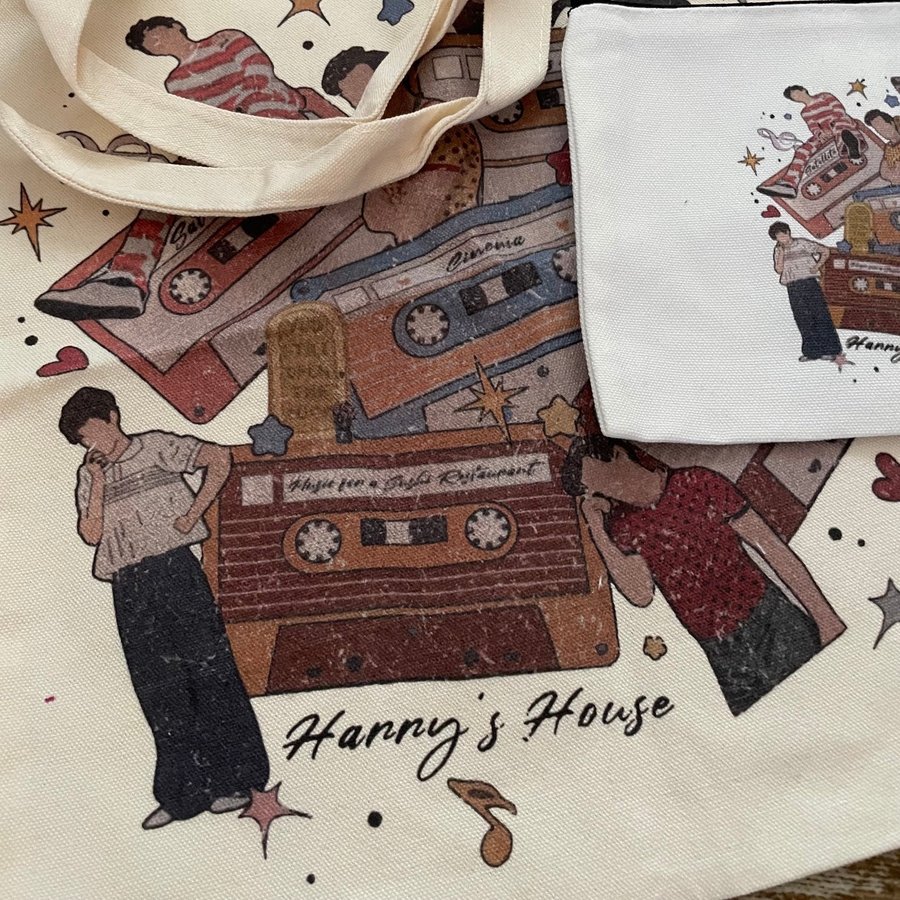 Harry Styles SET 2 väska Fans Accessoires Gift