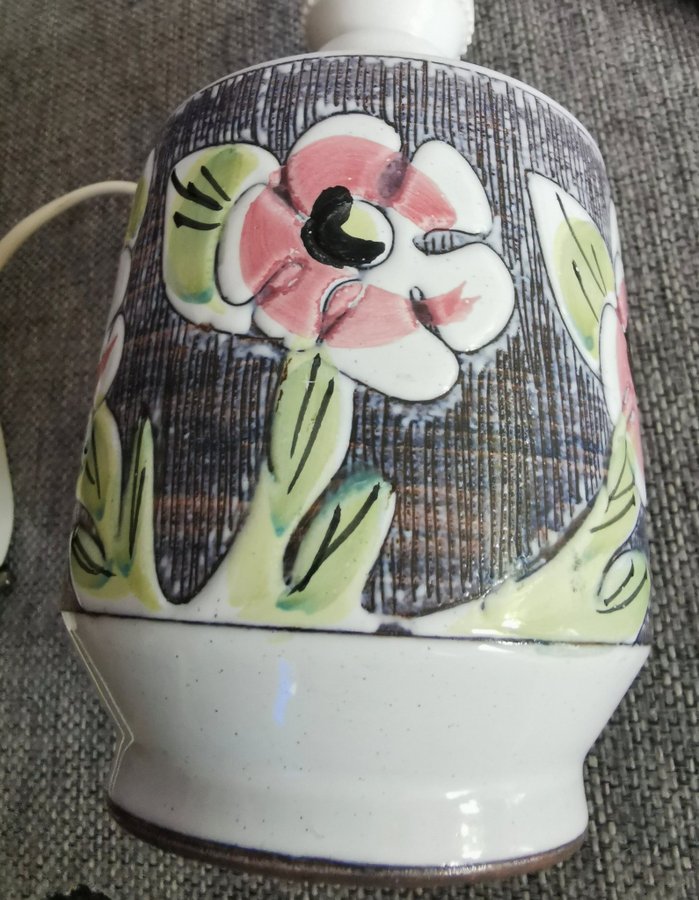 Retrolampa~Nila~handmade~keramik~Alingsås~