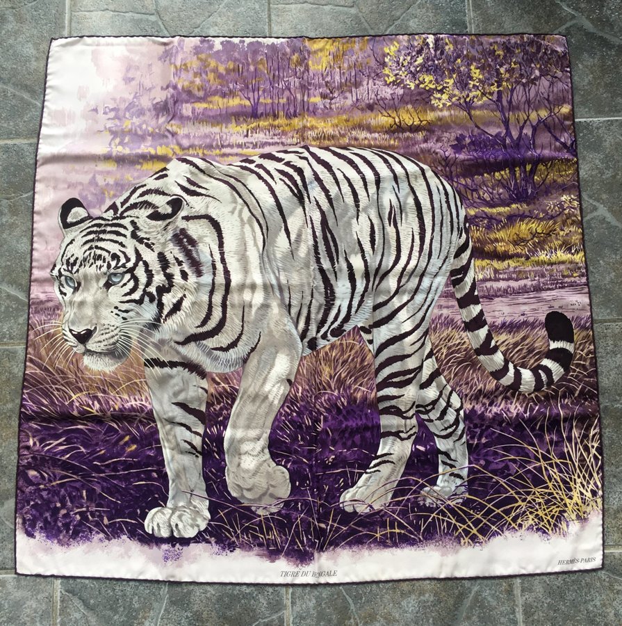 Hermès Scarf "Tigre du Bengal"