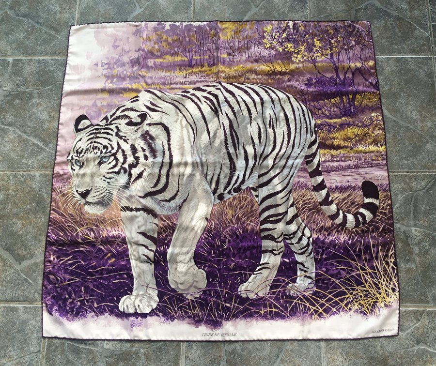 Hermès Scarf "Tigre du Bengal"