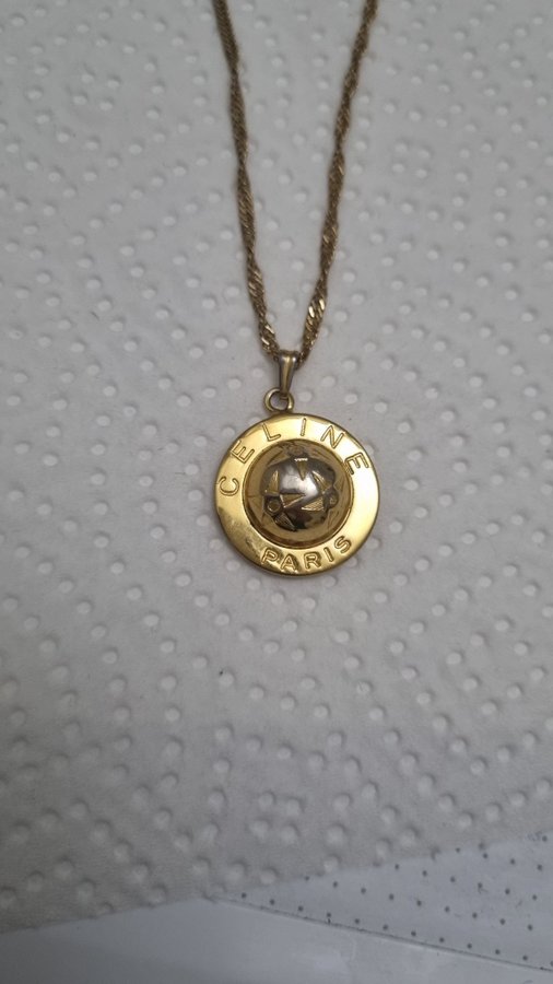 Vintage Celine Star Ball necklace