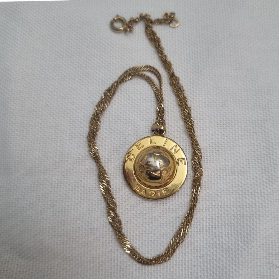 Vintage Celine Star Ball necklace