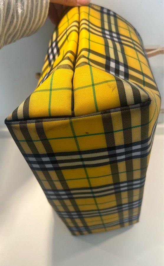 Vintage Burberry håndtaske