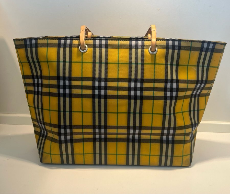 Vintage Burberry håndtaske