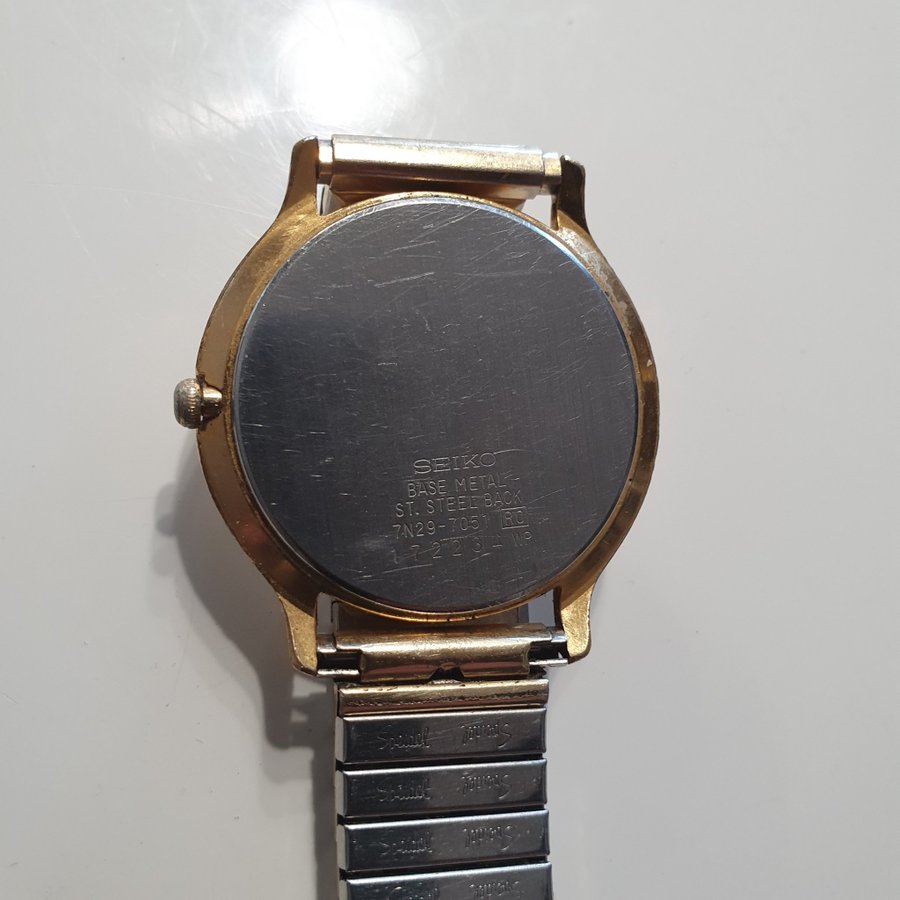 Klocka Watch Seiko quartz 7N29-7051