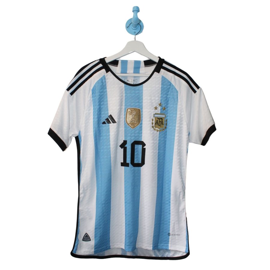 Argentina blue and white jersey size XL