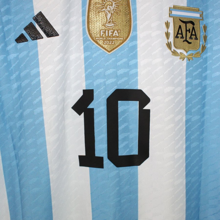 Argentina blue and white jersey size XL