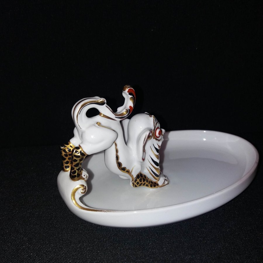 Rosenthal figur ArtDeco skål griffin drake grotesk