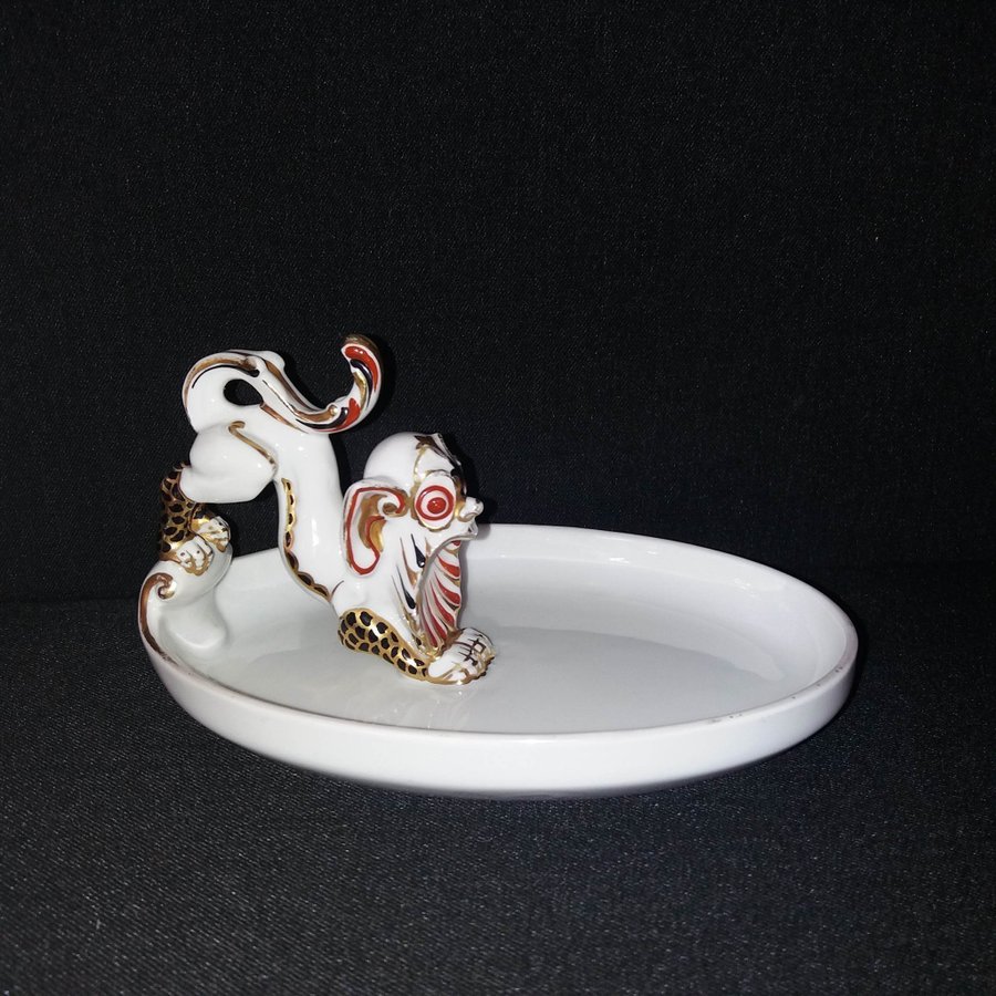 Rosenthal figur ArtDeco skål griffin drake grotesk