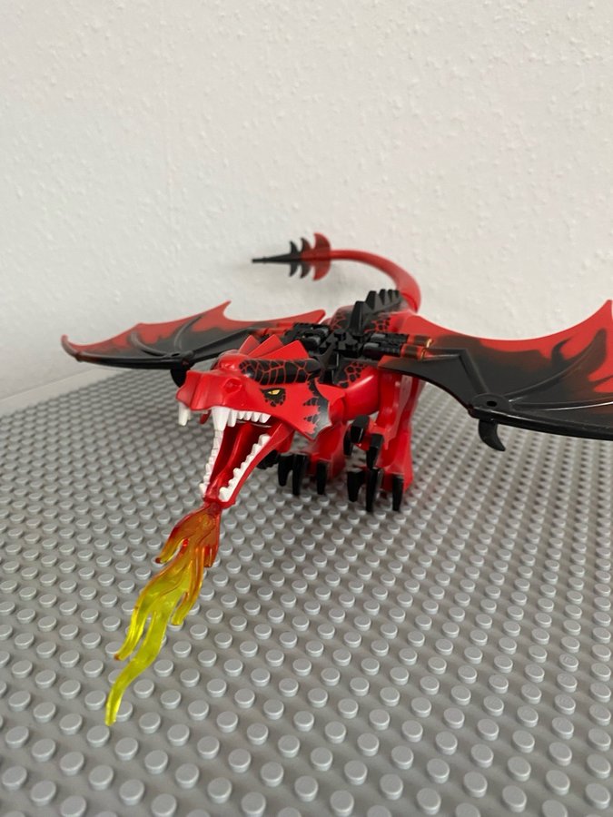 Lego 70403 Dragon Mountain Castle Red Dragon Figure ONLY