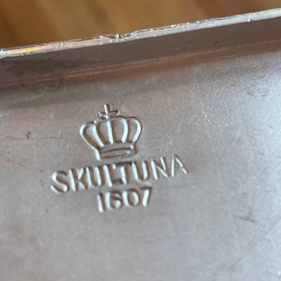 Avlång Skultuna Sockerkaksform - Randig - 1607 - Retro - Aluminium