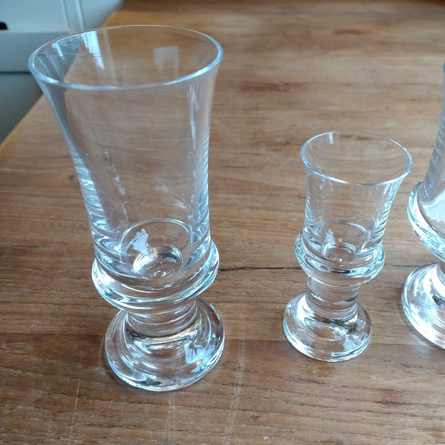 TAPIO WIRKKALA GLAS "Tavastia" Iittala 1970-tal