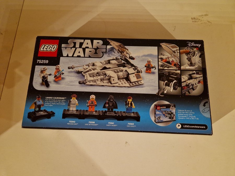 LEGO Star Wars - 75259 Snowspeeder – 20th Anniversary Edition - Ny/oöppnad