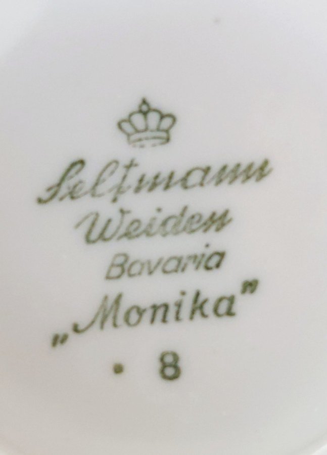6 kaffe-koppar Monika Seltman Weiden Supervackra Retro Ny