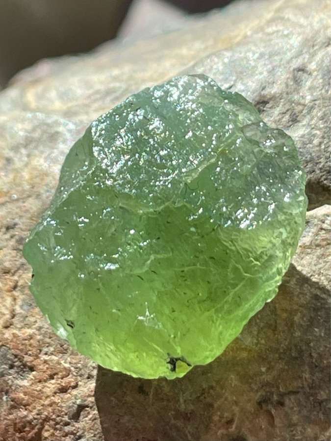 Ca 1545 CARAT MYCKET HÖG KVALITET! AA++ ÄKTA PERIDOT KRISTALL från NORGE